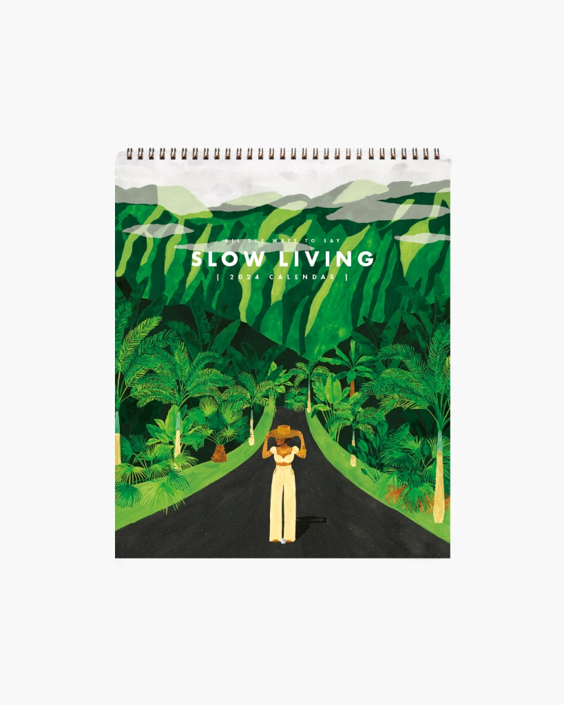 2024 Wall Calendar - Slow Living