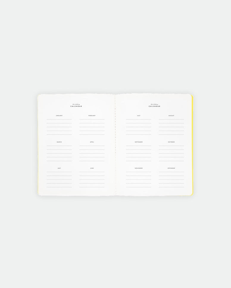 Undated Monthly Planner - Mexican