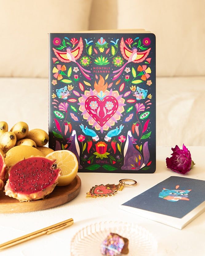 Undated Monthly Planner - Mexican