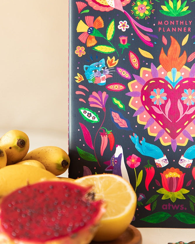 Undated Monthly Planner - Mexican