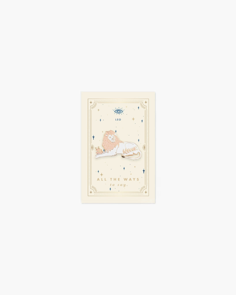 Enamel Pin - Zodiac Leo