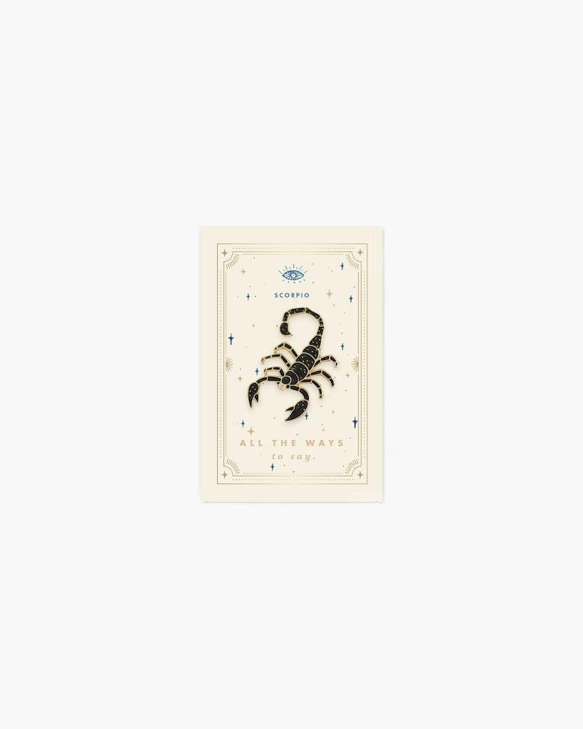 Enamel Pin - Zodiac Scorpio