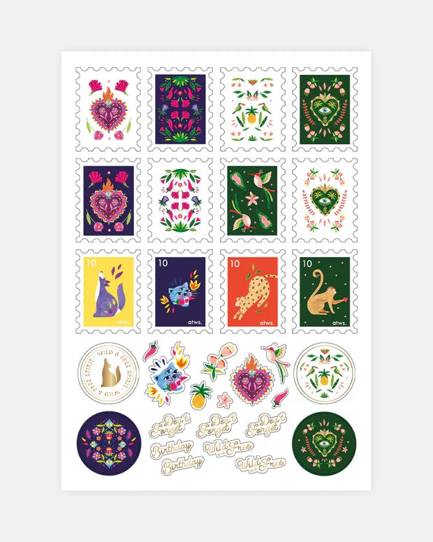 Sticker Set - Mexican Jungle