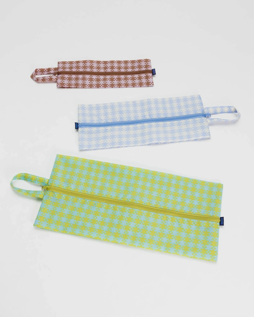 3D Zip Set - Pixel Gingham