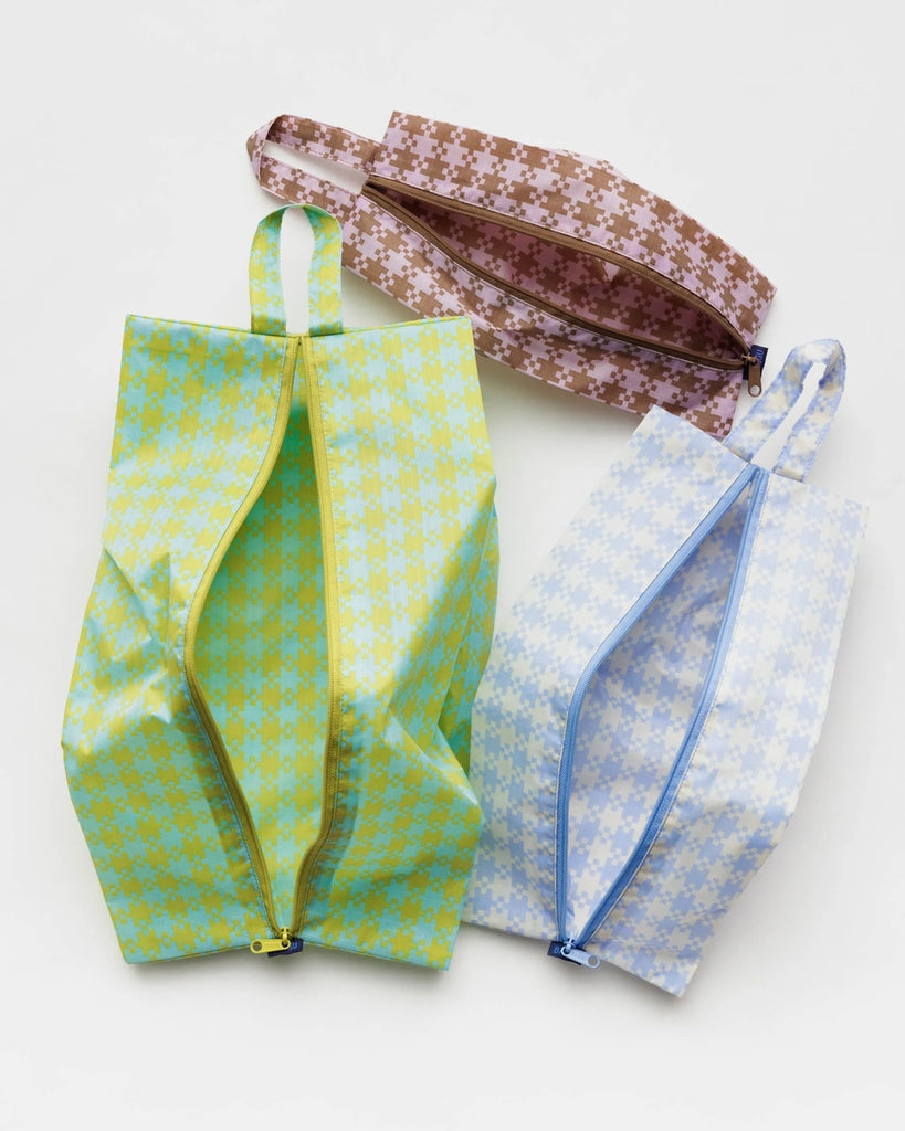 3D Zip Set - Pixel Gingham