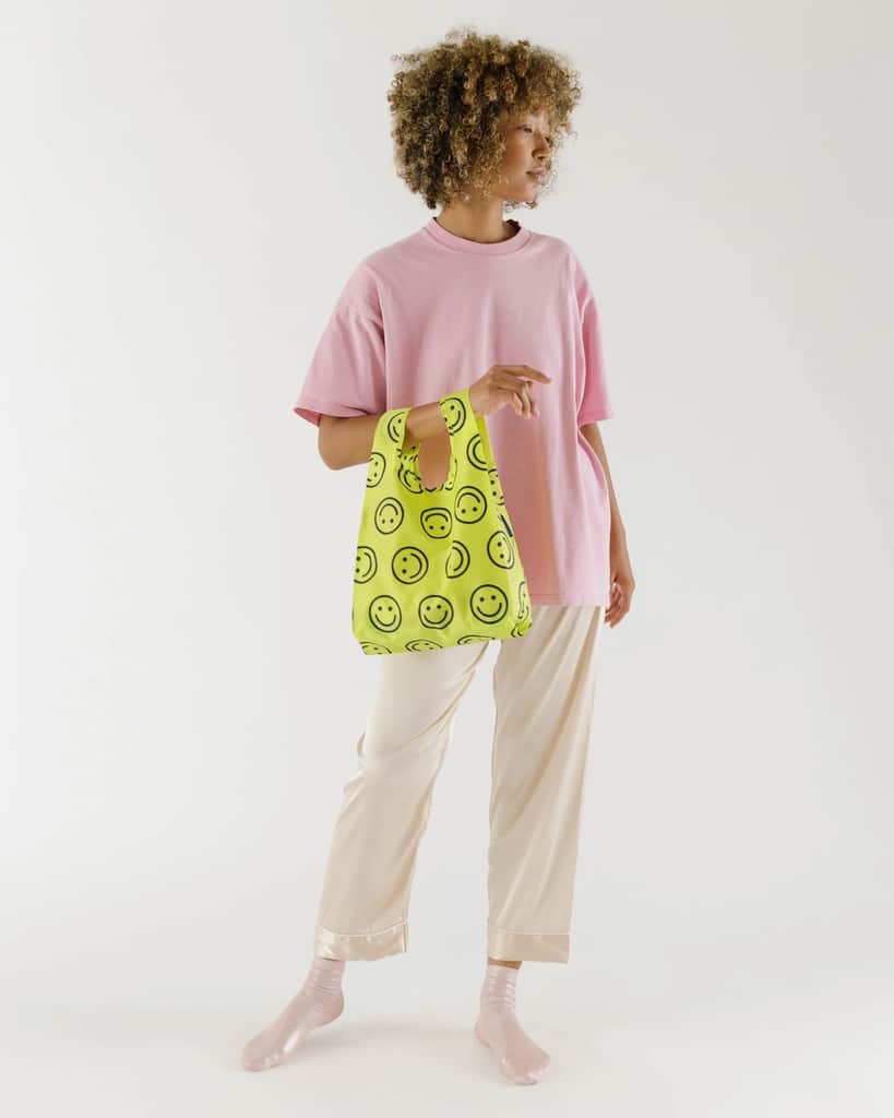 Baby Reusable Bag - Yellow Happy