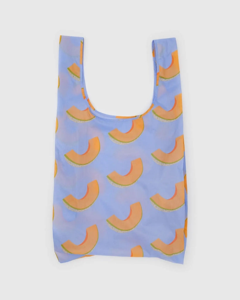 Big Reusable Bag - Cantaloupe Blue