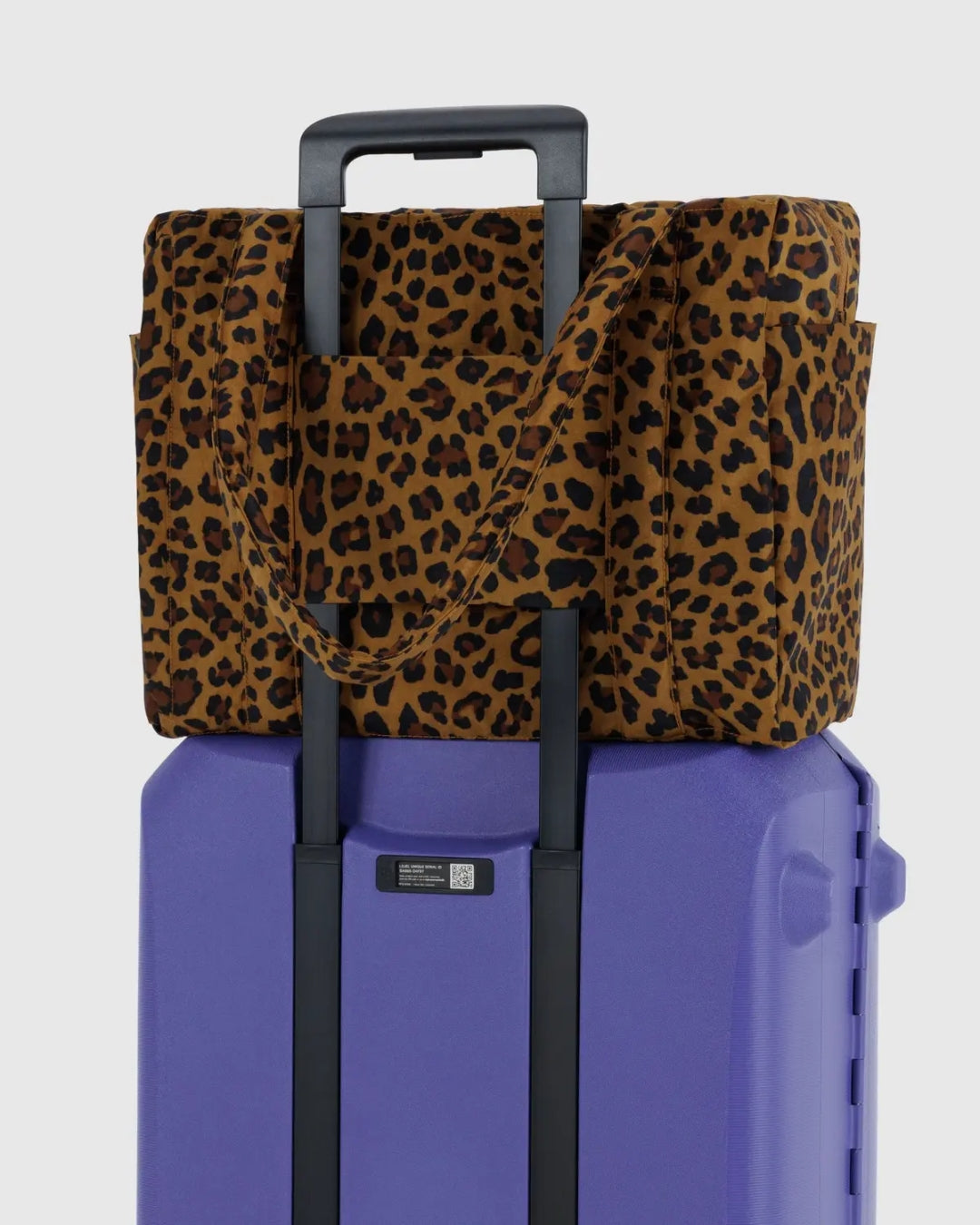 Small Cloud Carry-On Bag - Leopard