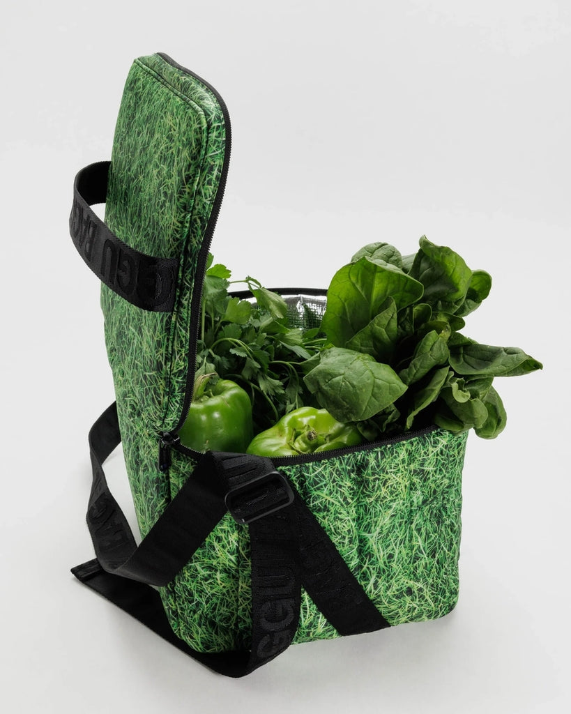 Puffy Cooler Bag - Grass