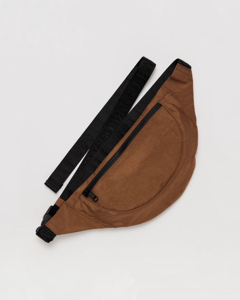 Crescent Fanny Pack - Brown