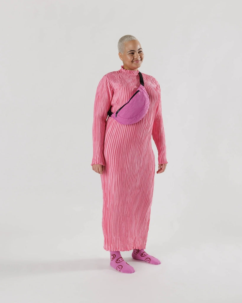 Crescent Fanny Pack - Extra Pink