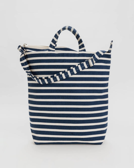 Duck Zip Bag - Navy Stripe