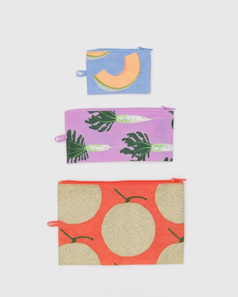 Flat Pouch Set - Japanese Produce