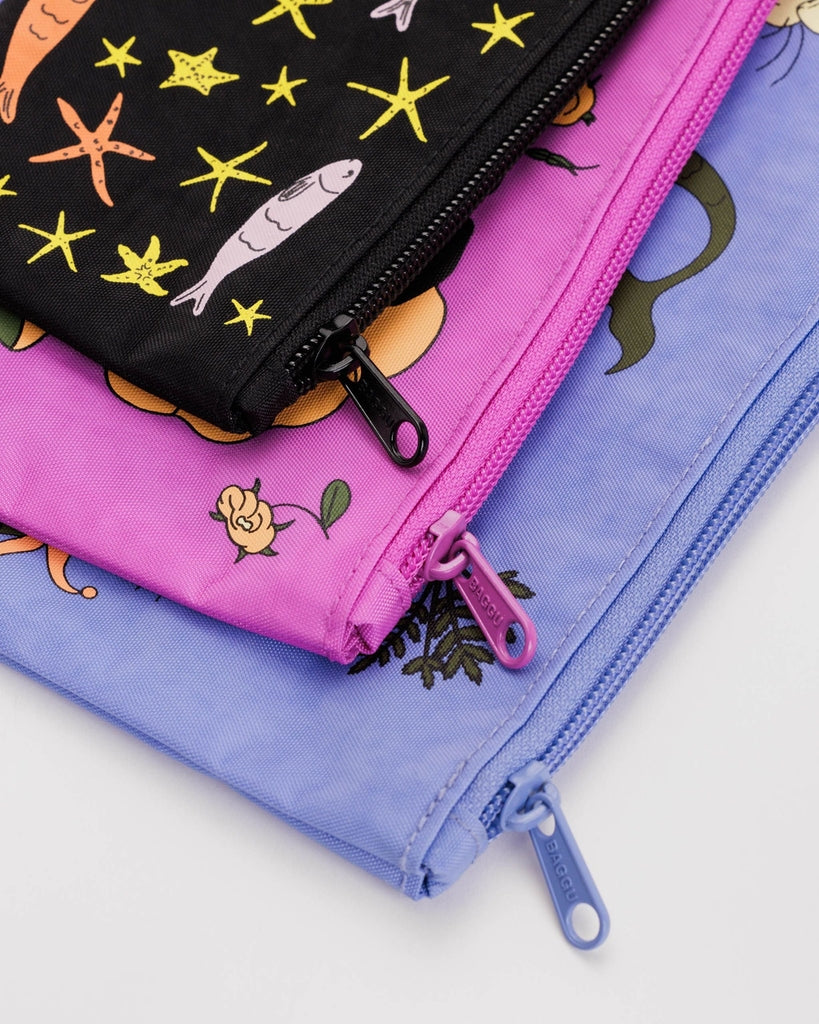 Flat Pouch Set - Sea Animals