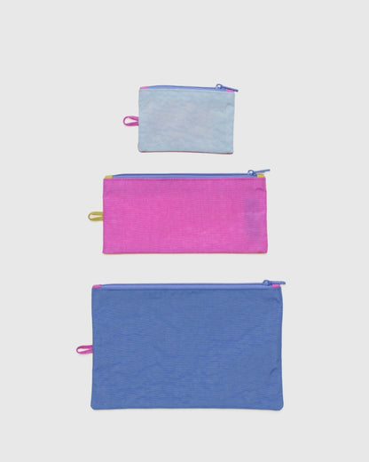 Flat Pouch Set - Vacation Colorblock