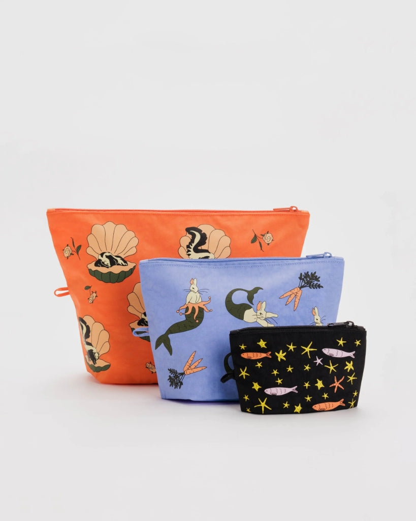 Go Pouch Set - Sea Animals