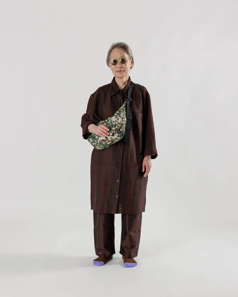 Medium Crescent Bag - Daisy