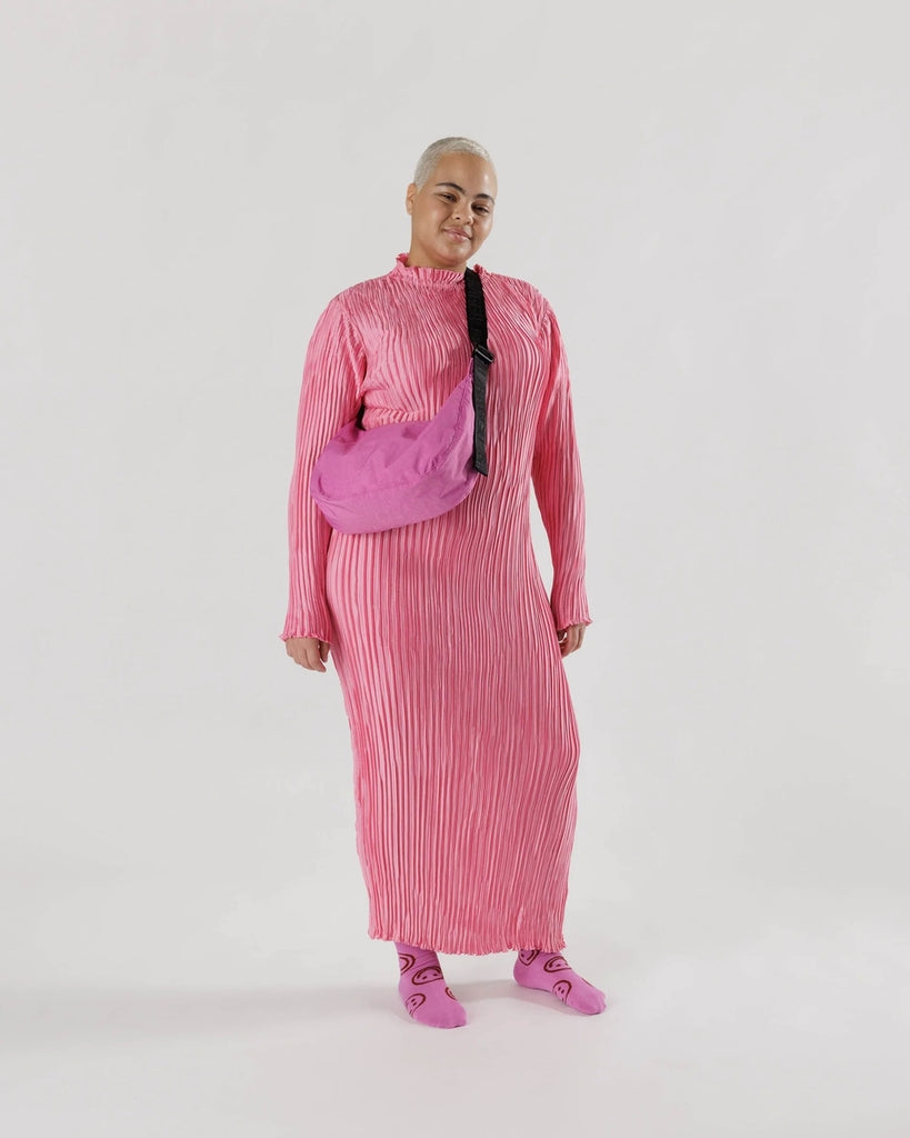 Medium Crescent Bag - Extra Pink