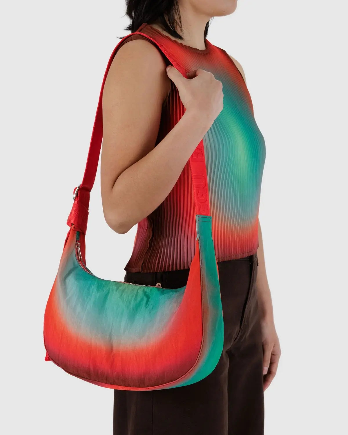 Medium Crescent Bag - Rain