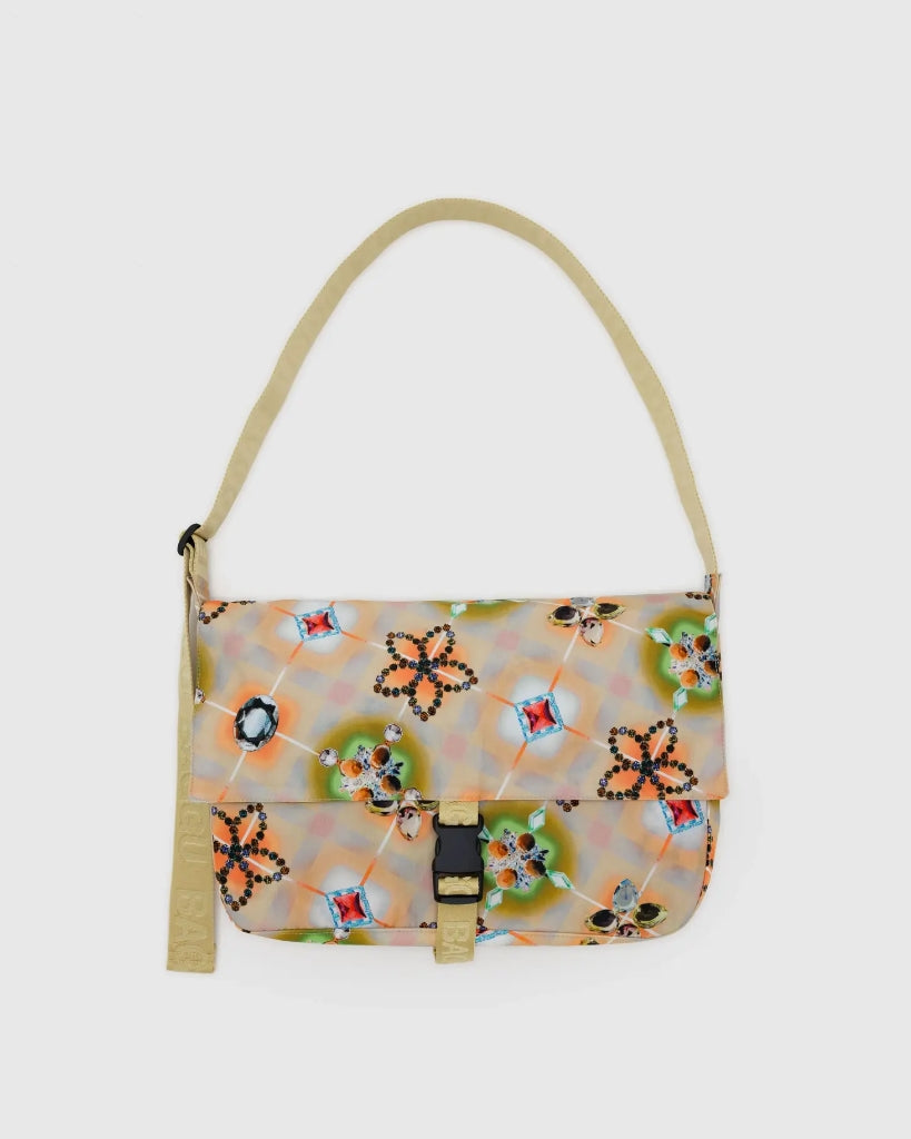 Nylon Messenger Bag - Raisa