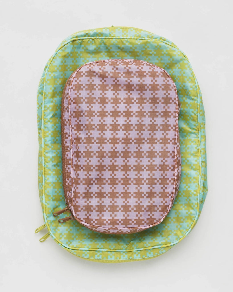 Storage Cube Set - Pixel Gingham