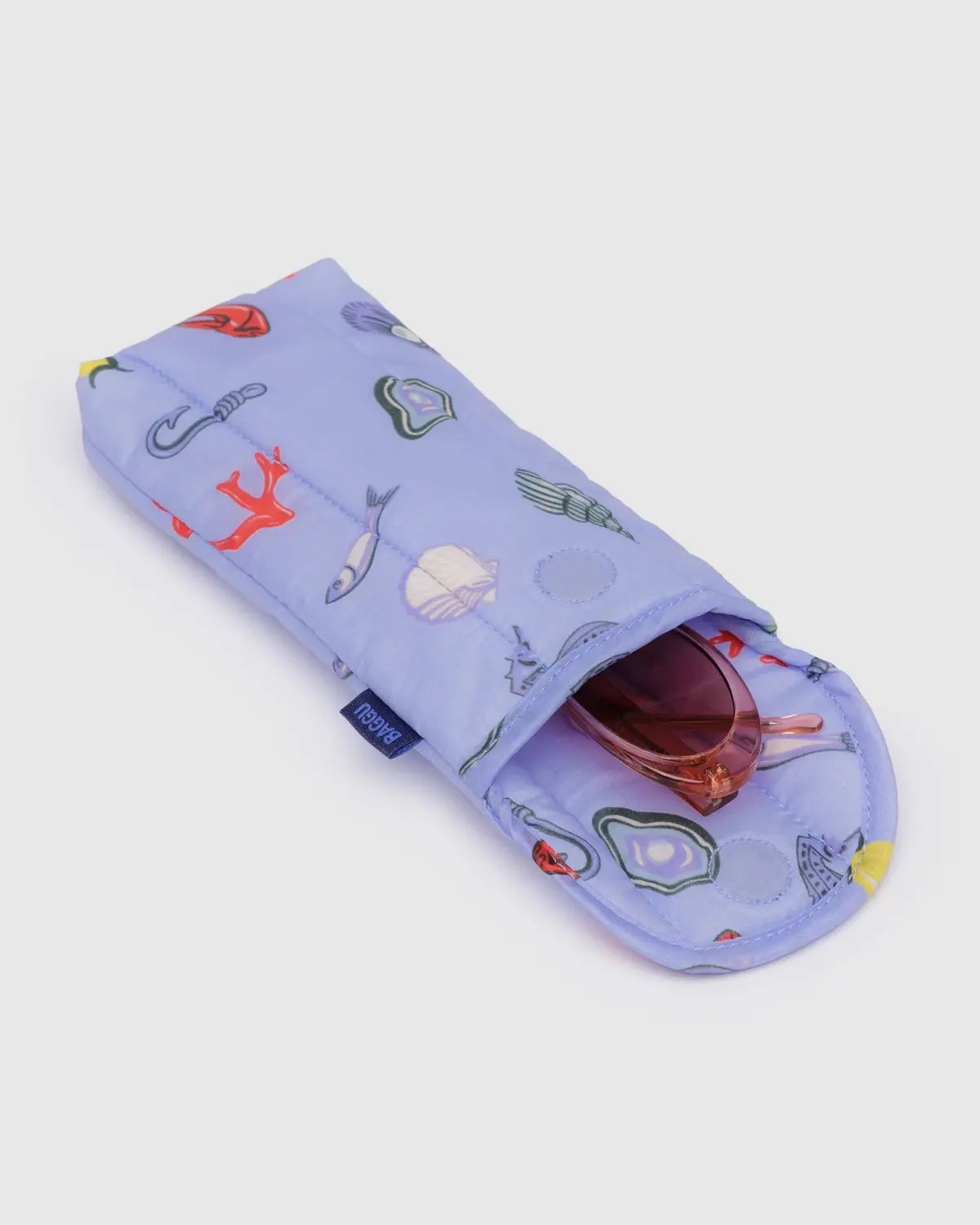 Puffy Glasses Case - Sea Charms