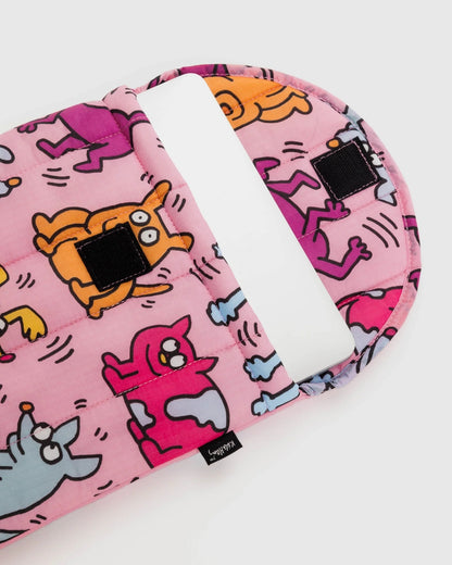 Puffy Laptop Sleeve - Keith Haring Pets