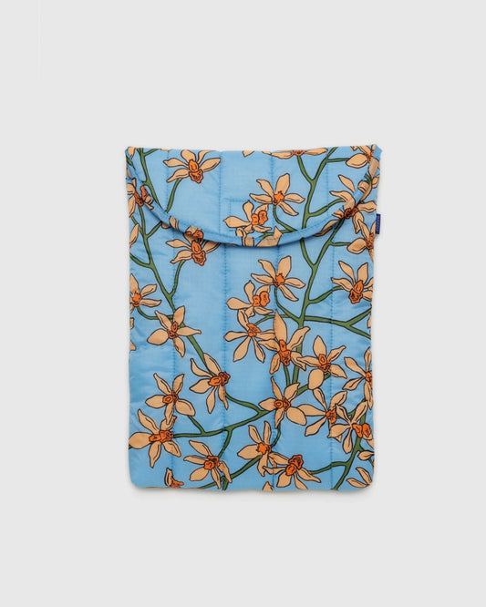 Puffy Laptop Sleeve - Orchid