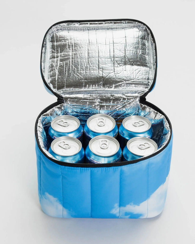 Puffy Lunch Bag - Clouds