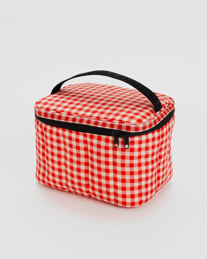 Puffy Lunch Bag - Red Gingham