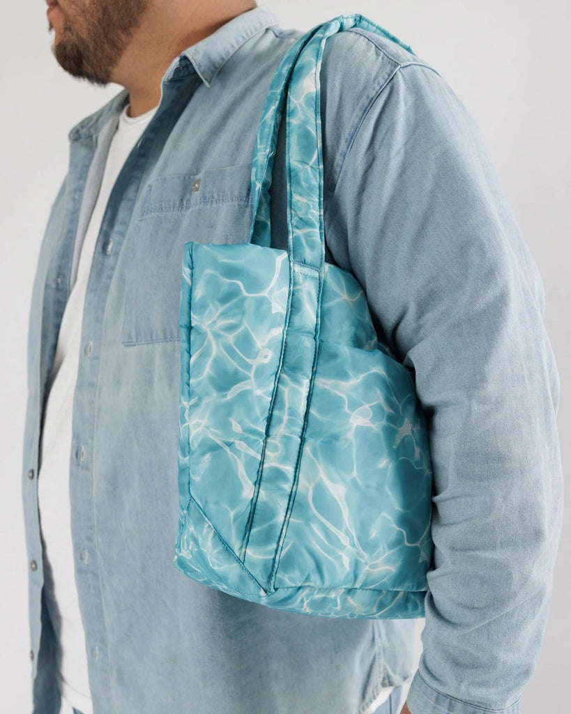 Puffy Mini Tote - Pool