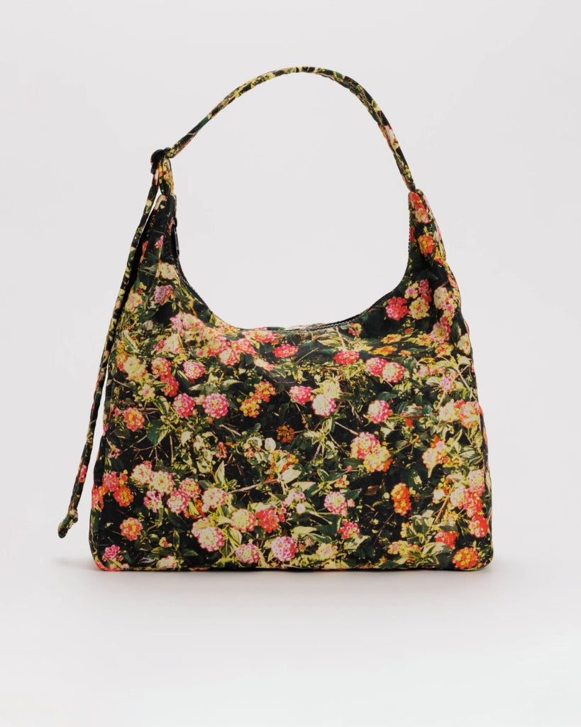 Nylon Shoulder Bag - Lantana
