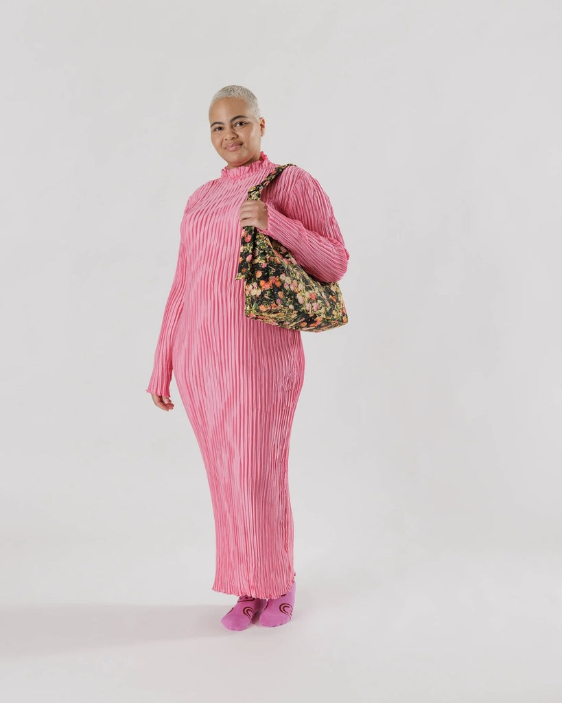 Nylon Shoulder Bag - Lantana