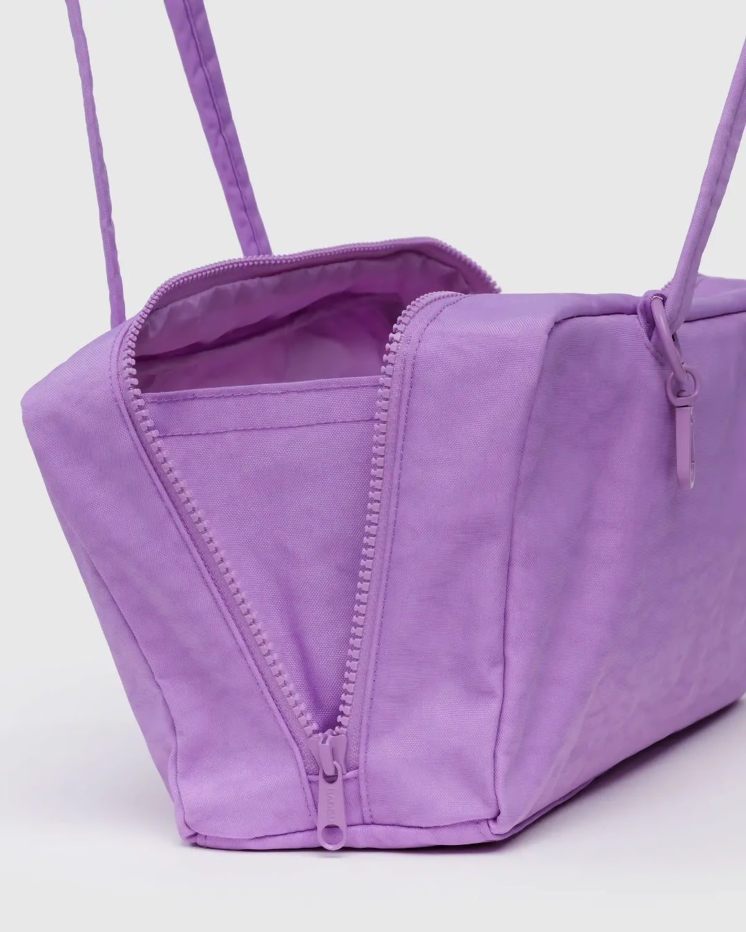 Small Nylon Bowler Bag - Rose