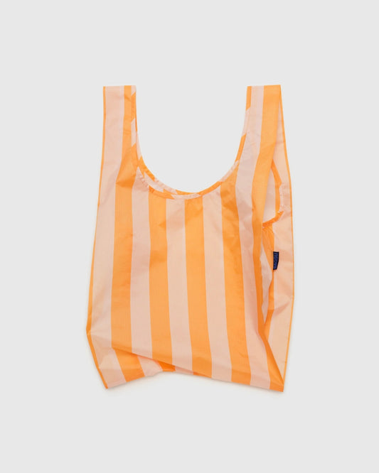 Standard Reusable Bag - Tangerine Wide Stripe