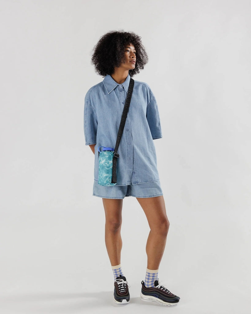 Puffy Water Bottle Sling - Pool