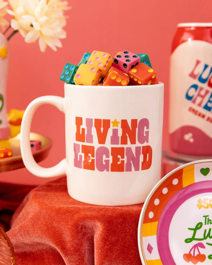 Hot Stuff Ceramic Mug - Living Legend