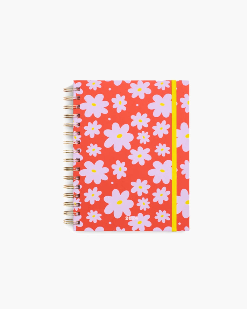 12-Month Planner Medium 2024 - Daisies