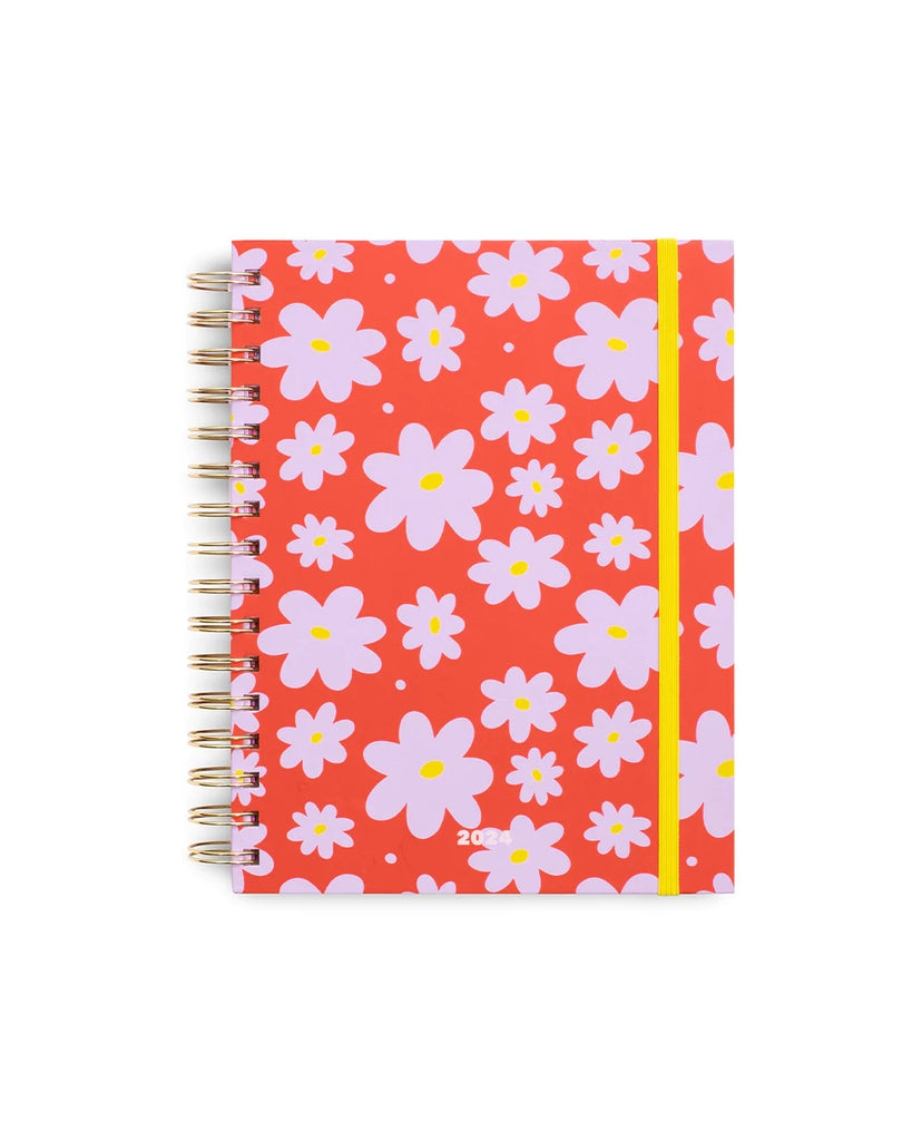 12-Month Planner Medium 2024 - Daisies