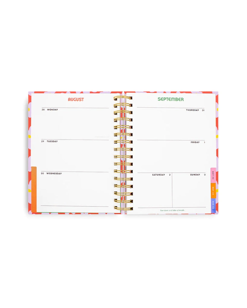 12-Month Planner Medium 2024 - Daisies