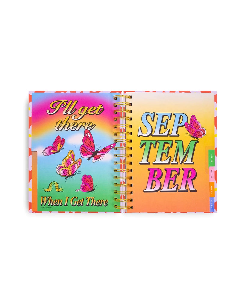 12-Month Planner Medium 2024 - Daisies