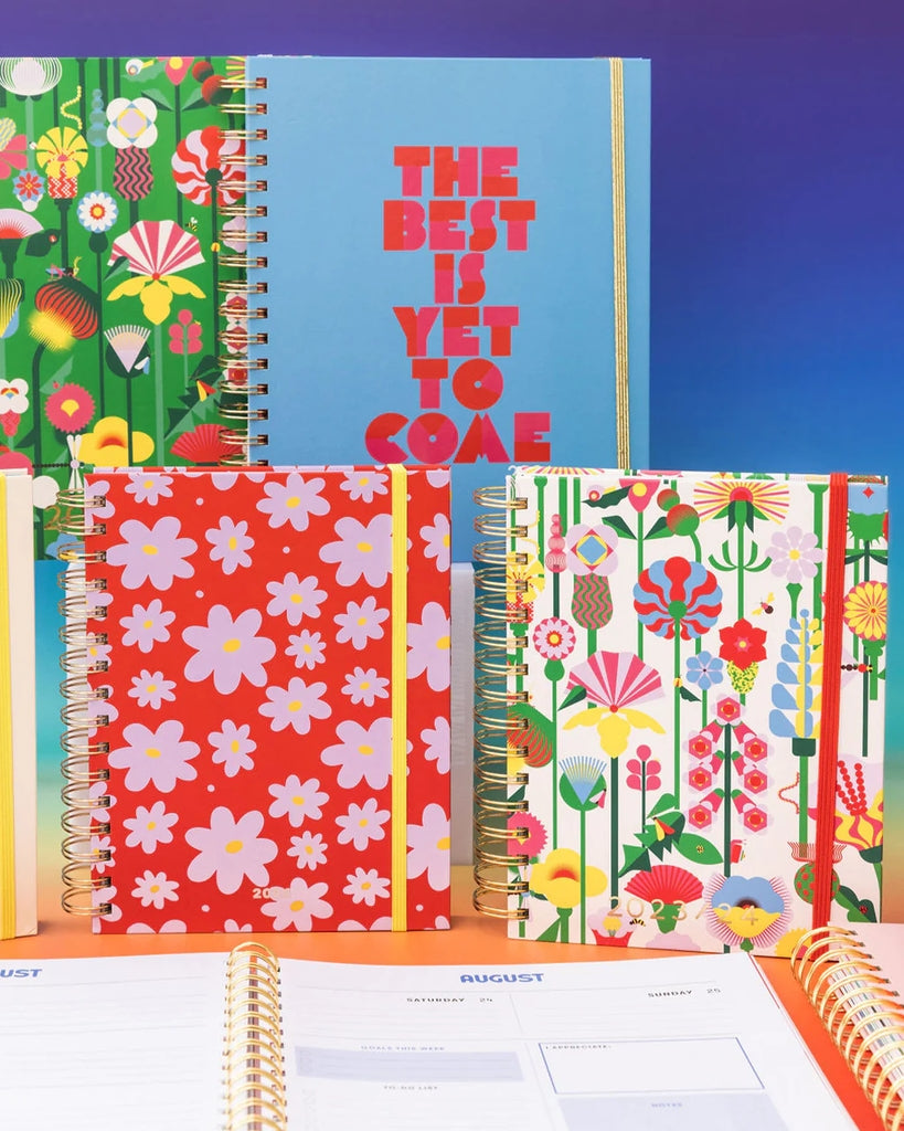 12-Month Planner Medium 2024 - Daisies