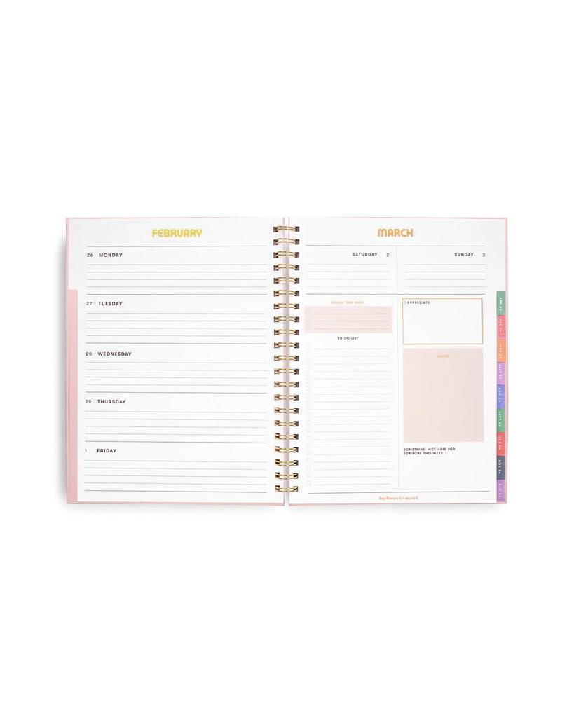 12-Month Soft Cover Planner Large 2024 - Make Time To Make Magic