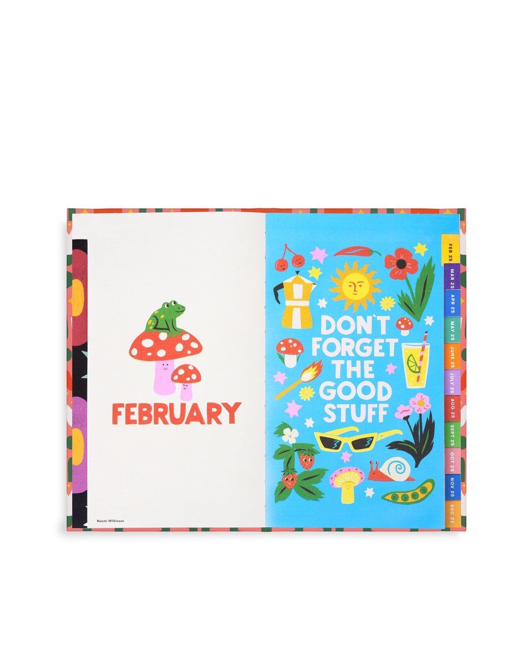 17-Month Planner [2024/2025] Classic - Mid Century Tulips [PRE ORDER]