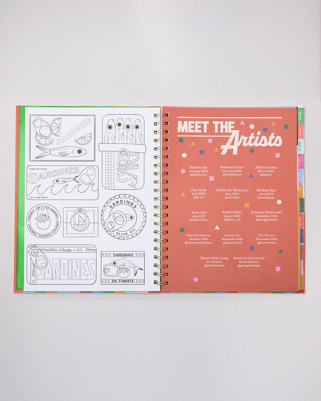 12-Month Soft Cover Planner Large 2026 - A Work Of Art