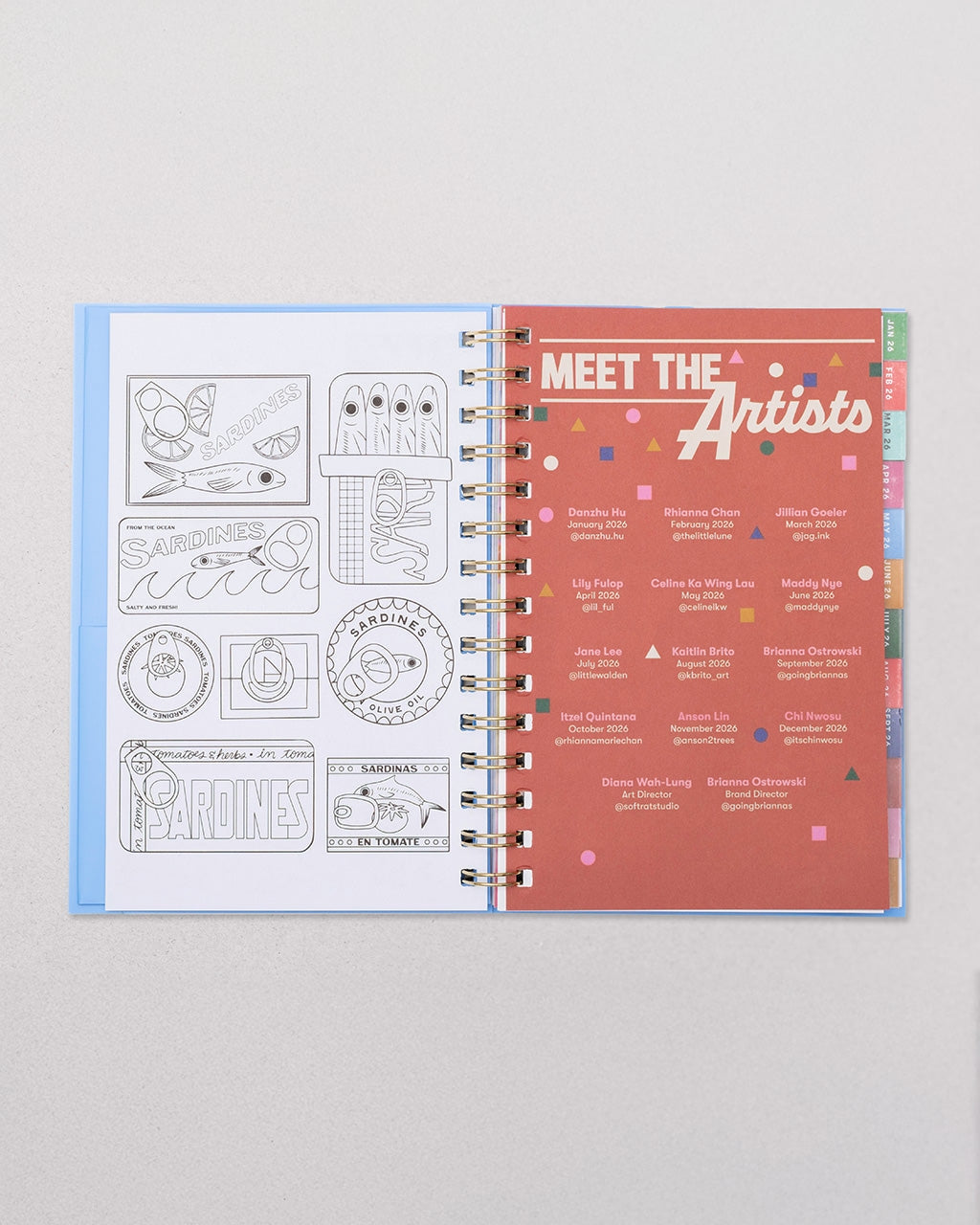 12-Month Soft Cover Planner Medium 2026 - Let's Have Some Fun