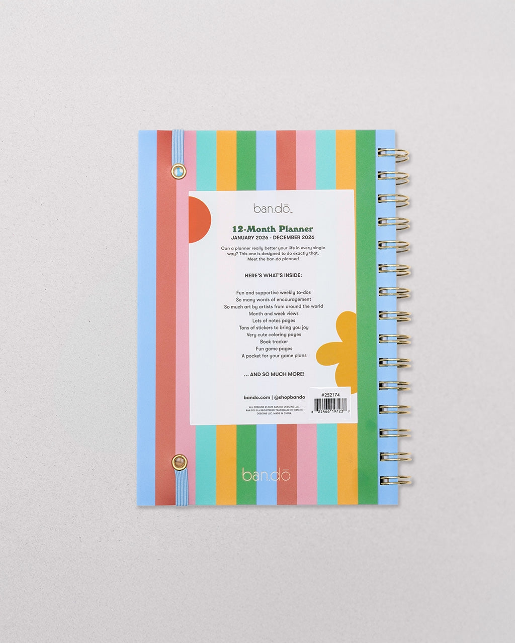 12-Month Soft Cover Planner Medium 2026 - Let's Have Some Fun