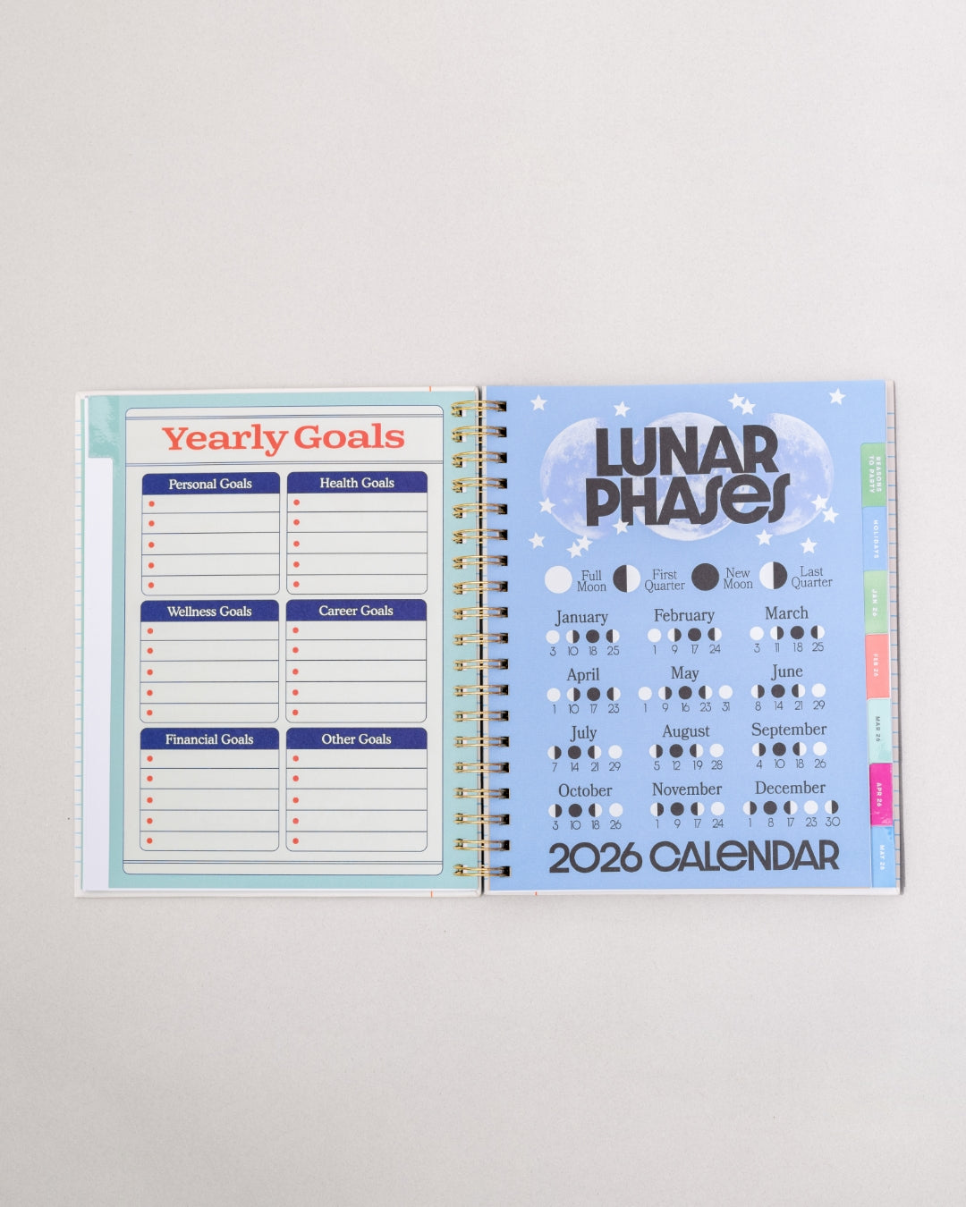 12-Month Annual Planner Medium 2026 - A Joy To Be Around