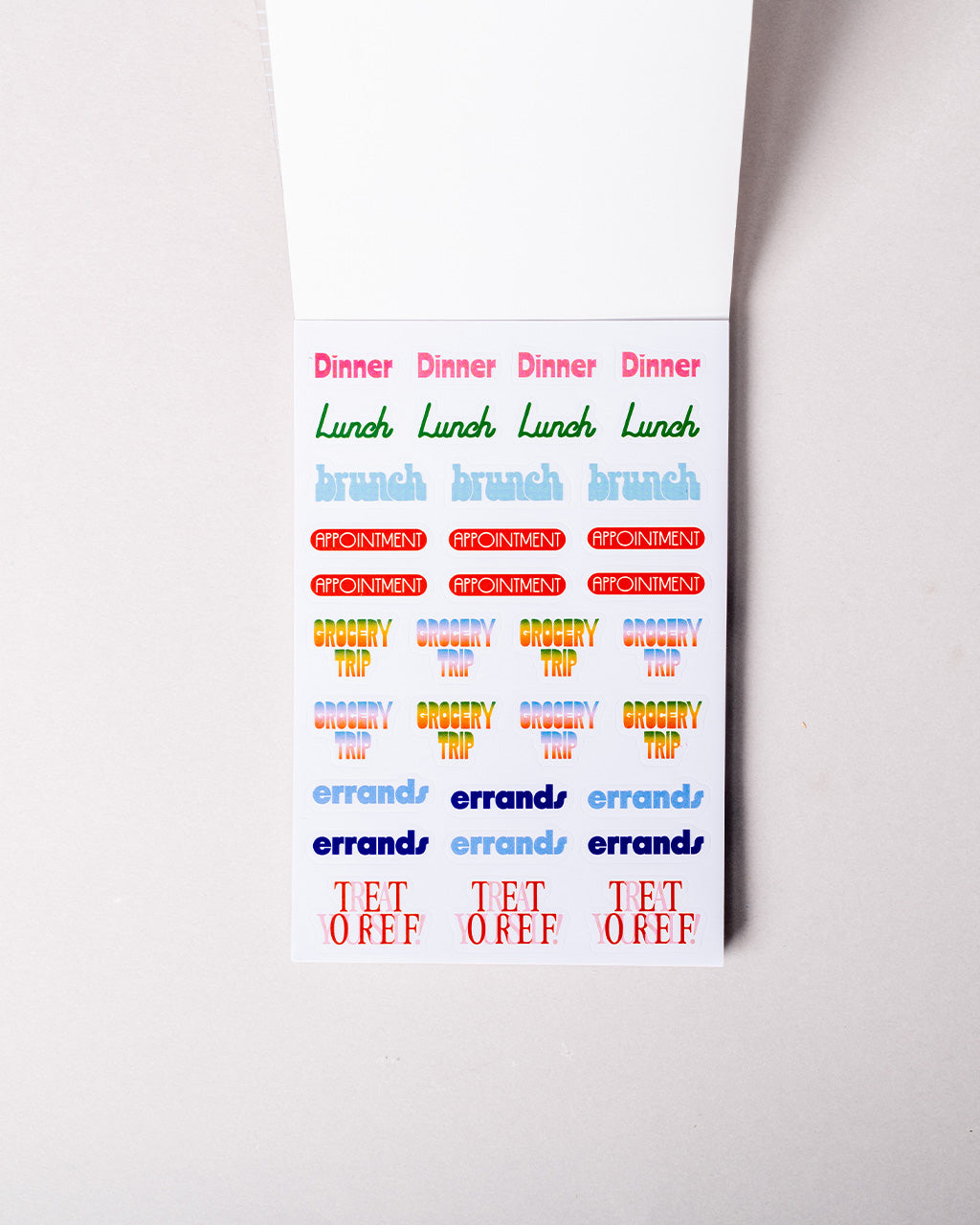 Planner Sticker Book - Issue 1