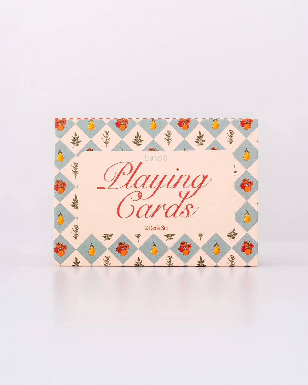 Game Night! Double Deck Playing Cards - Garden